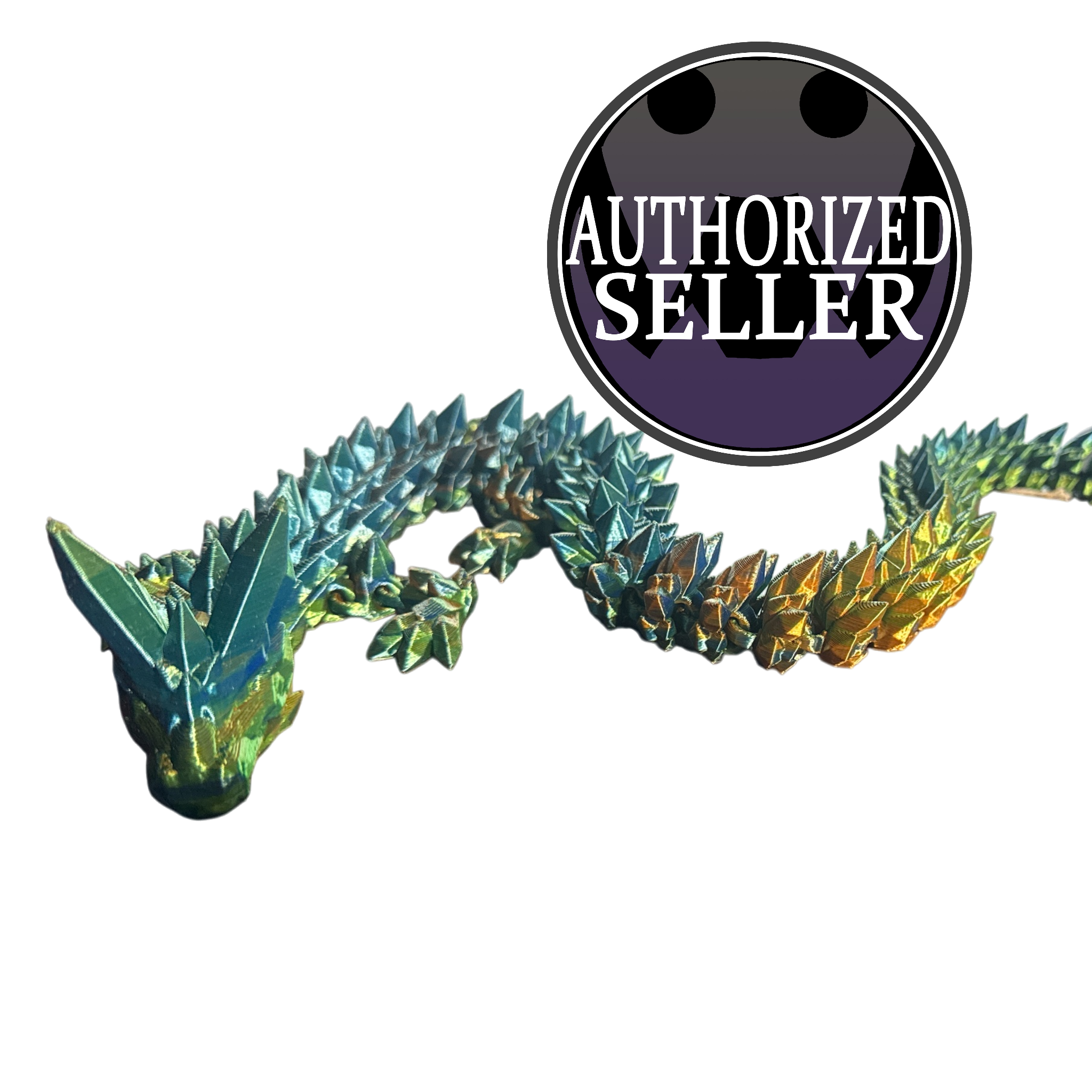 ✨ Crystal Dragon – Fully Articulated 3D Printed Collectible