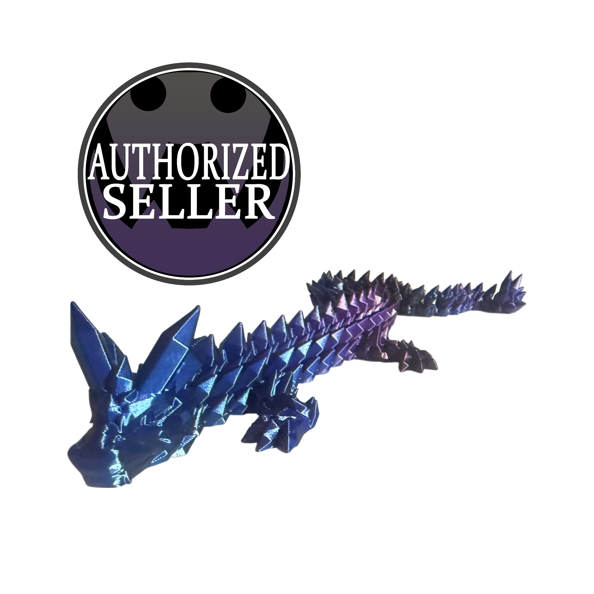 ✨ Crystal Dragon – Fully Articulated 3D Printed Collectible