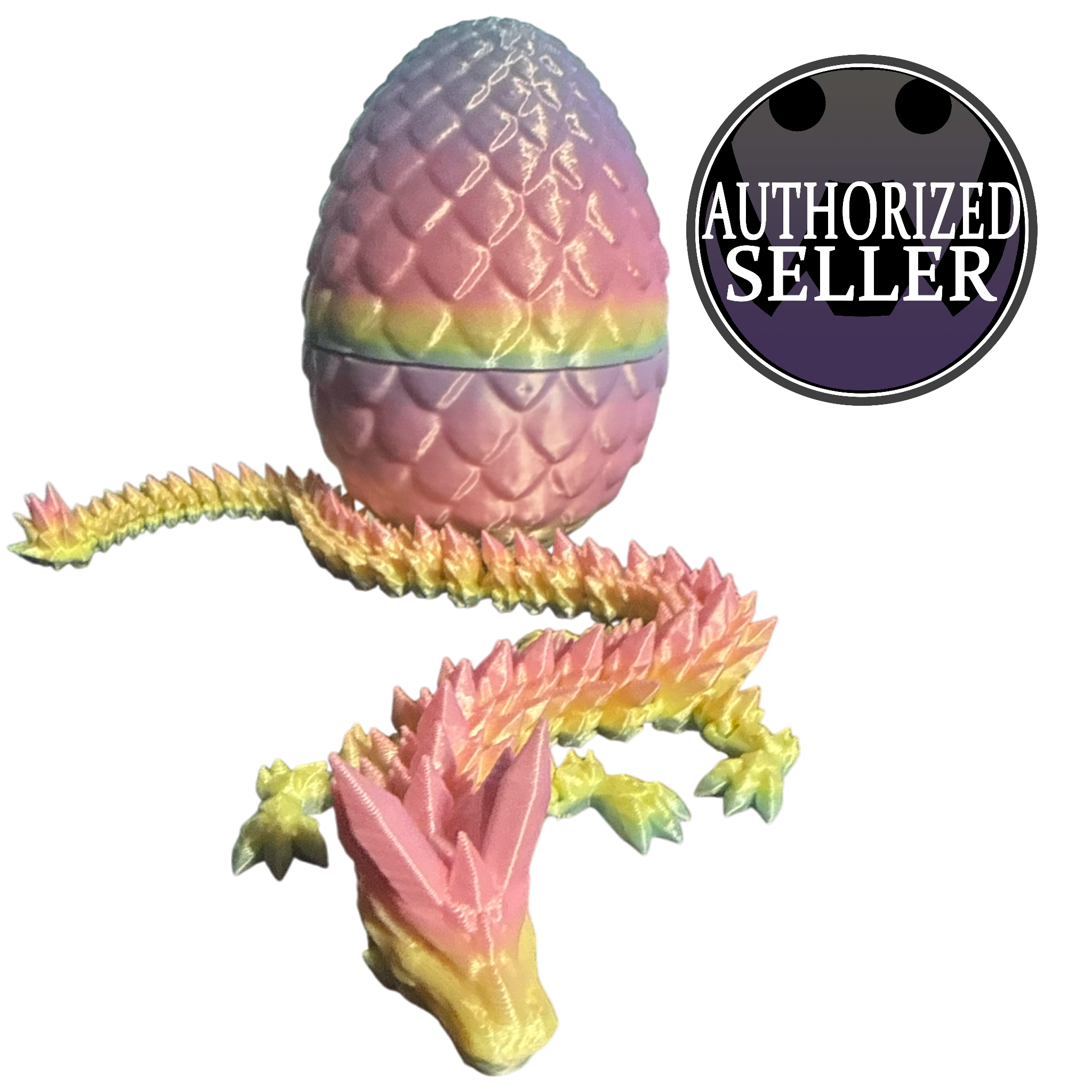 ✨ Crystal Dragon – Fully Articulated 3D Printed Collectible