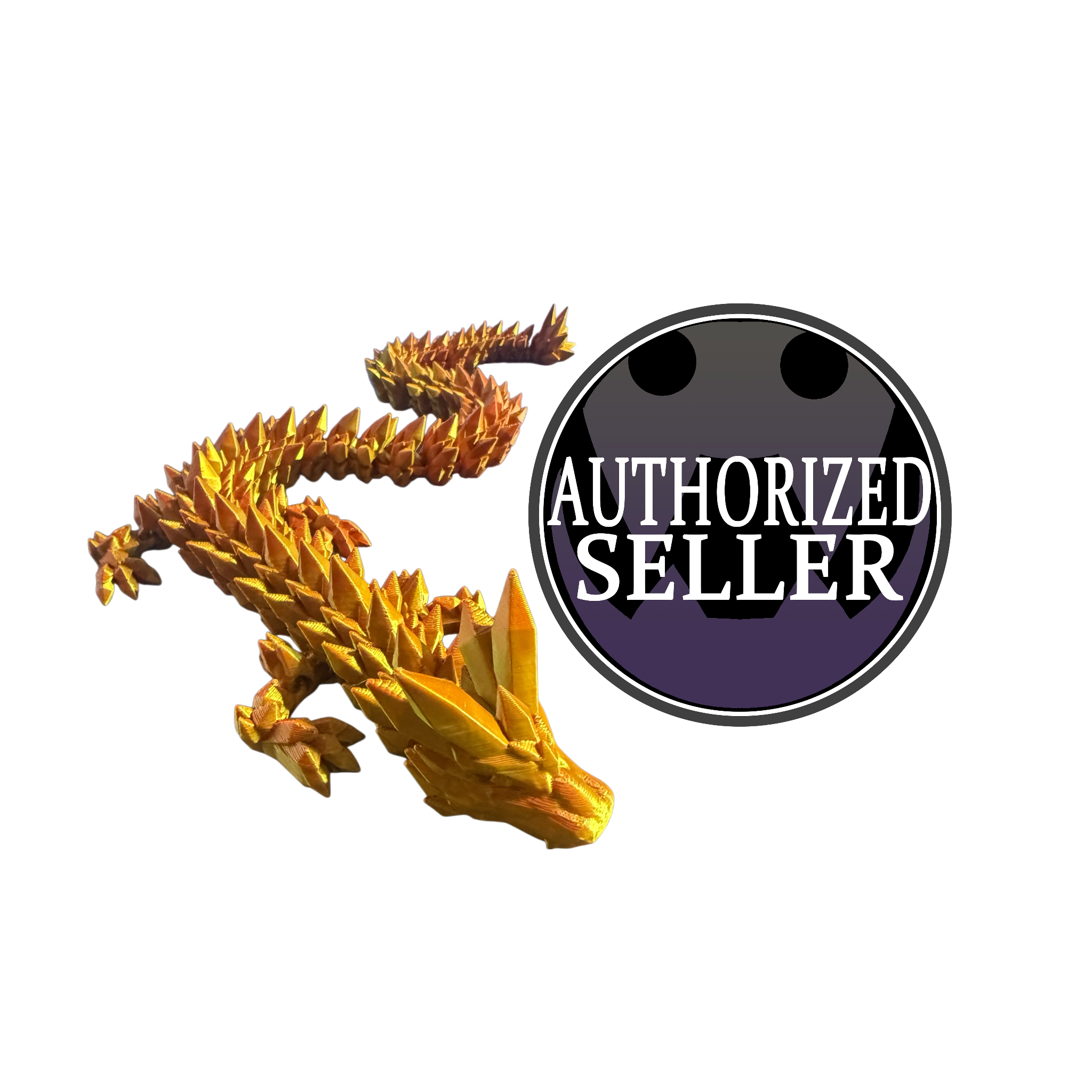 ✨ Crystal Dragon – Fully Articulated 3D Printed Collectible