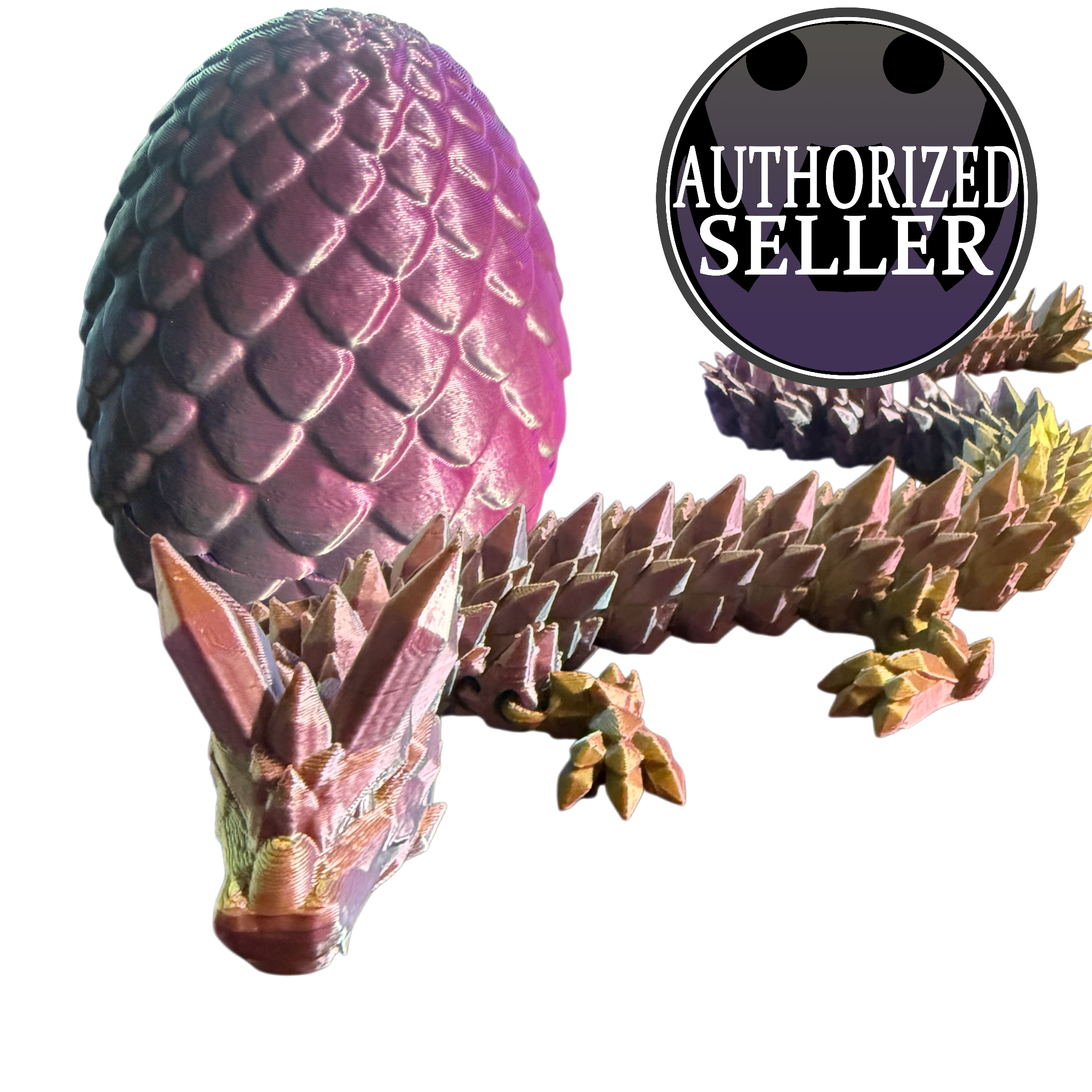 ✨ Crystal Dragon – Fully Articulated 3D Printed Collectible