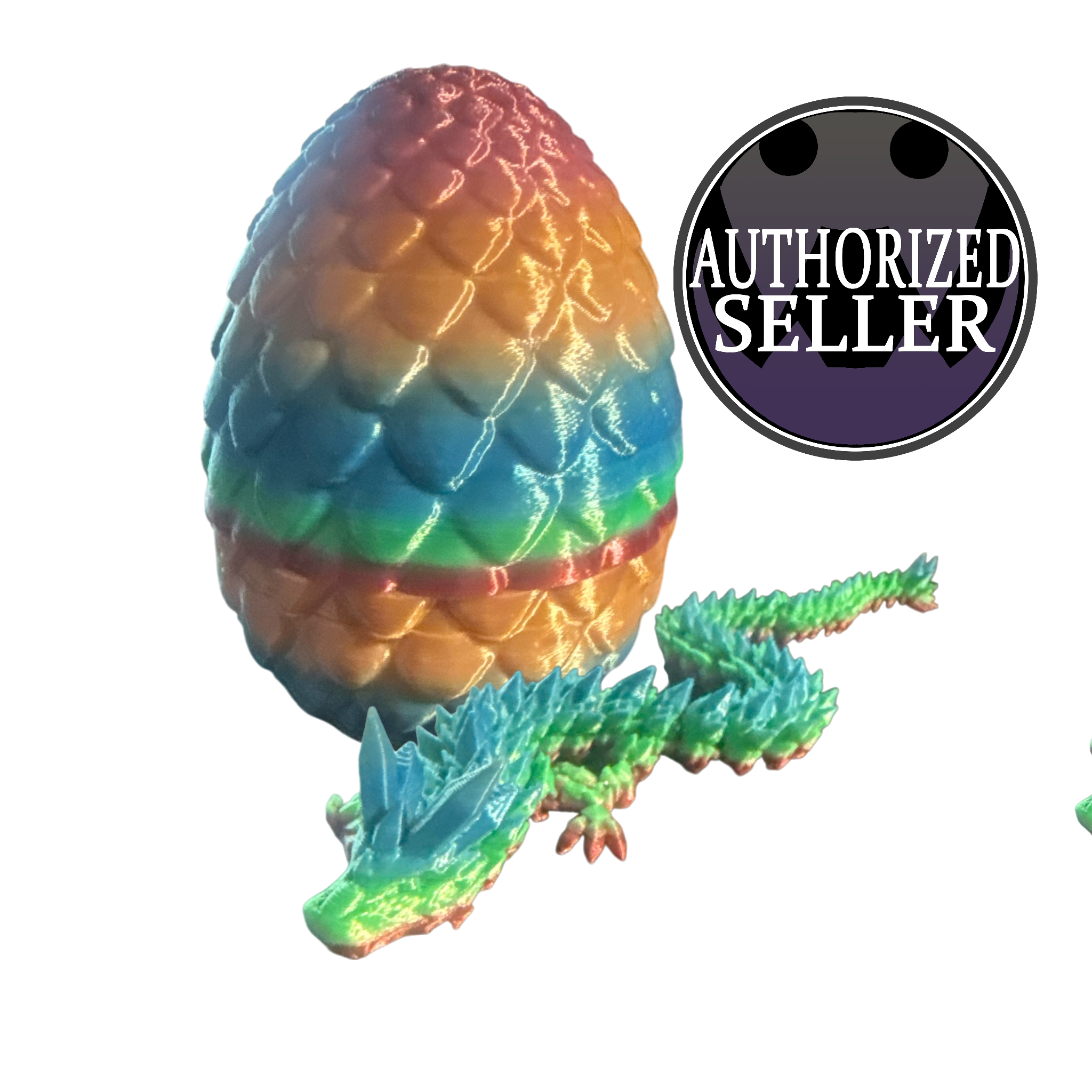 ✨ Crystal Dragon – Fully Articulated 3D Printed Collectible
