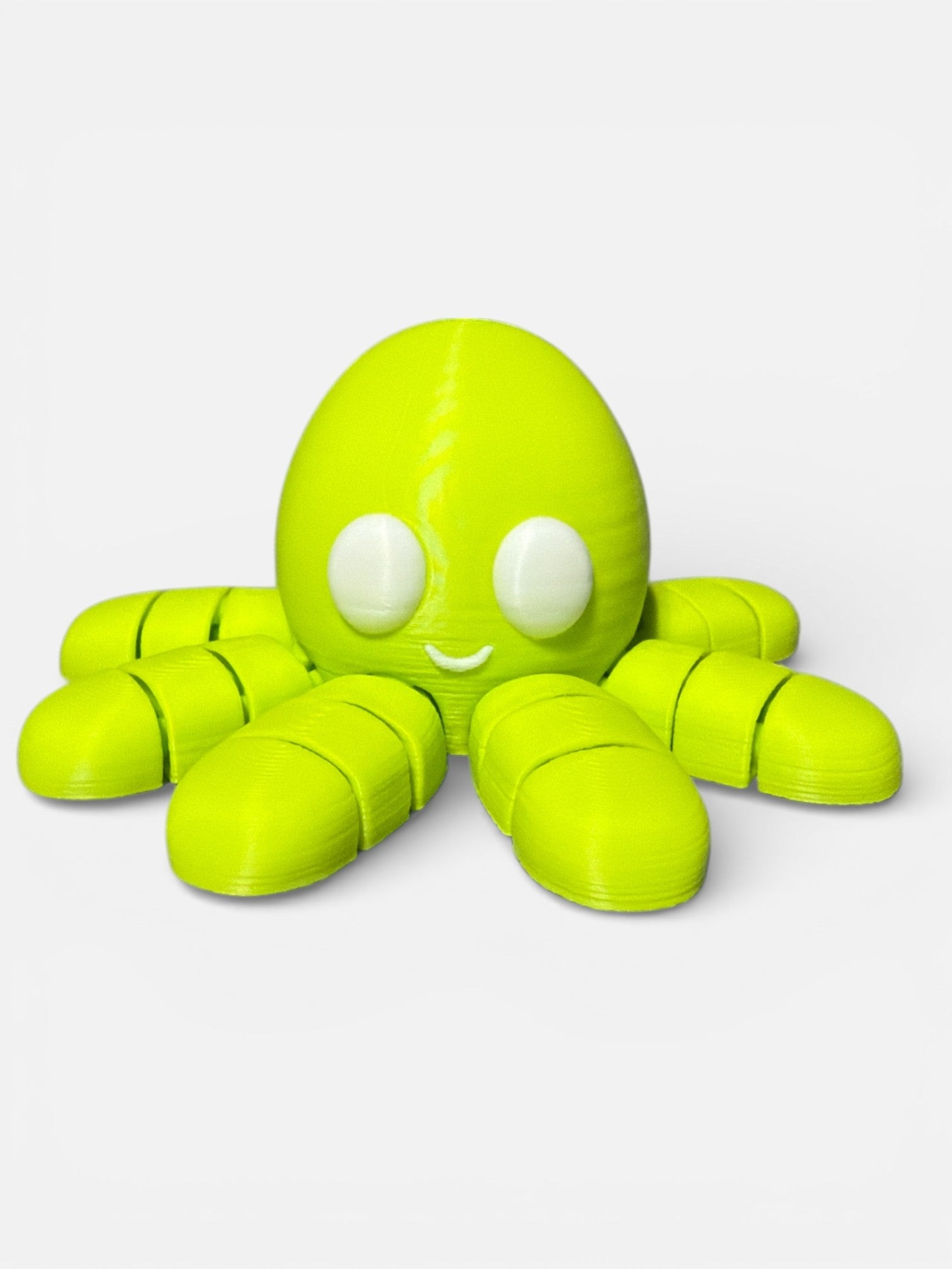 3D‑Printed Fully Articulating Octopus – Durable Flexi Desk Toy &amp; Display Model