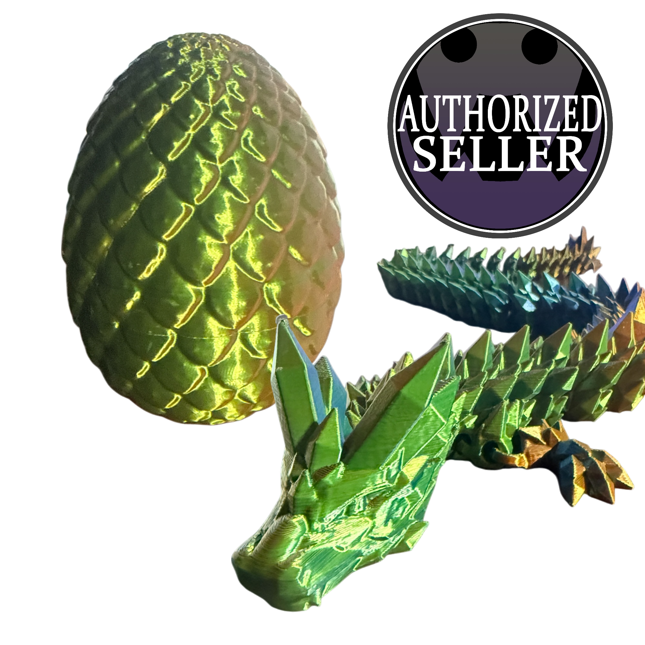 ✨ Crystal Dragon – Fully Articulated 3D Printed Collectible