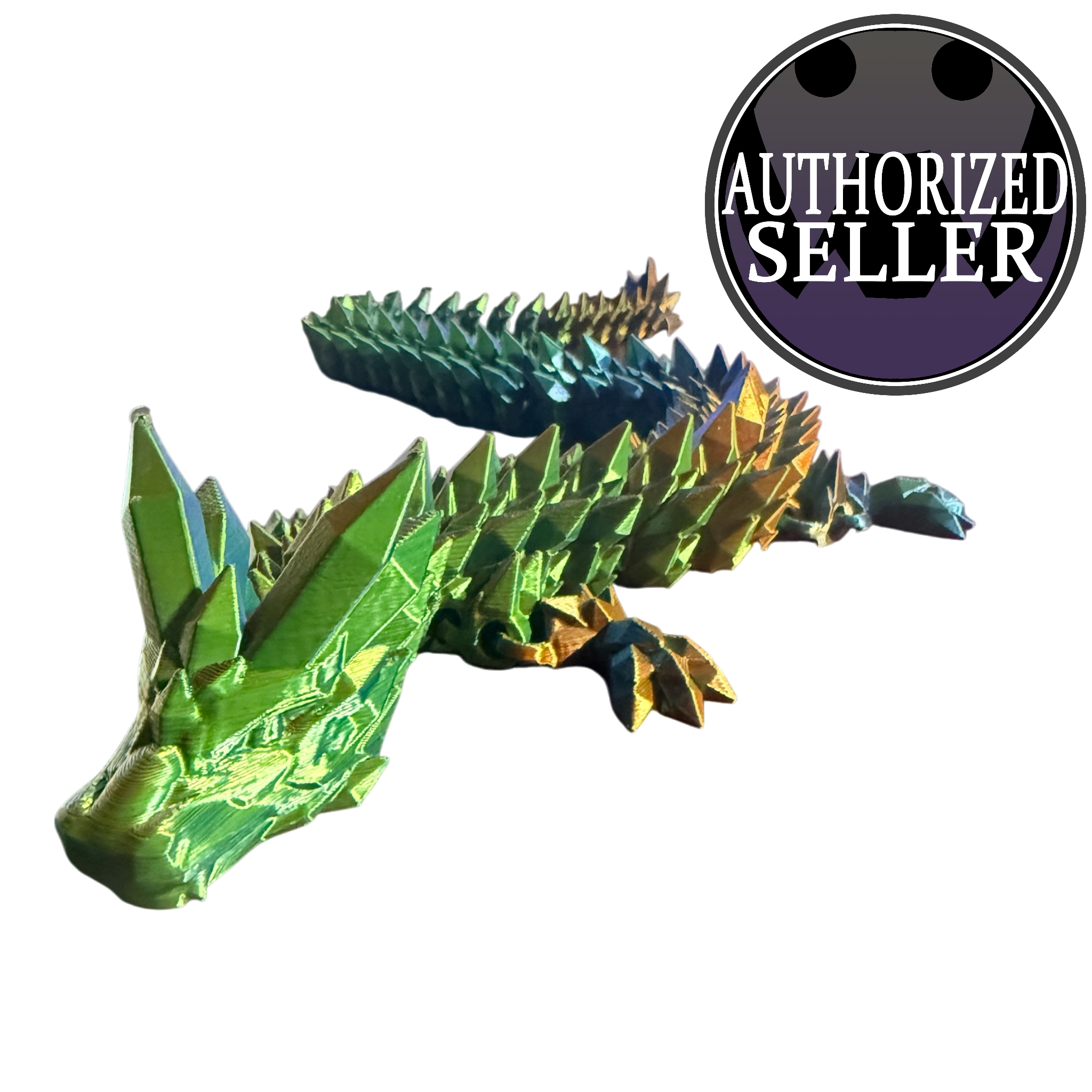 ✨ Crystal Dragon – Fully Articulated 3D Printed Collectible