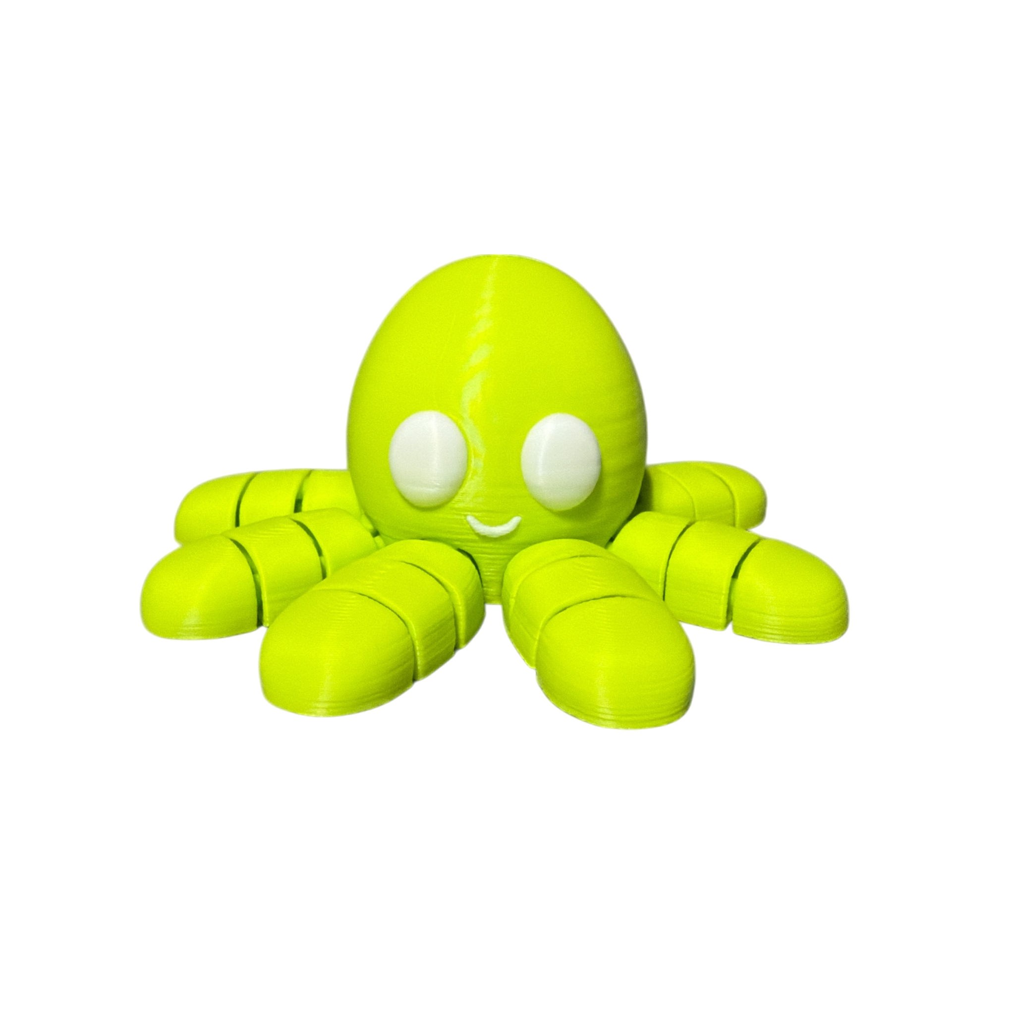3D‑Printed Fully Articulating Octopus – Durable Flexi Desk Toy &amp; Display Model
