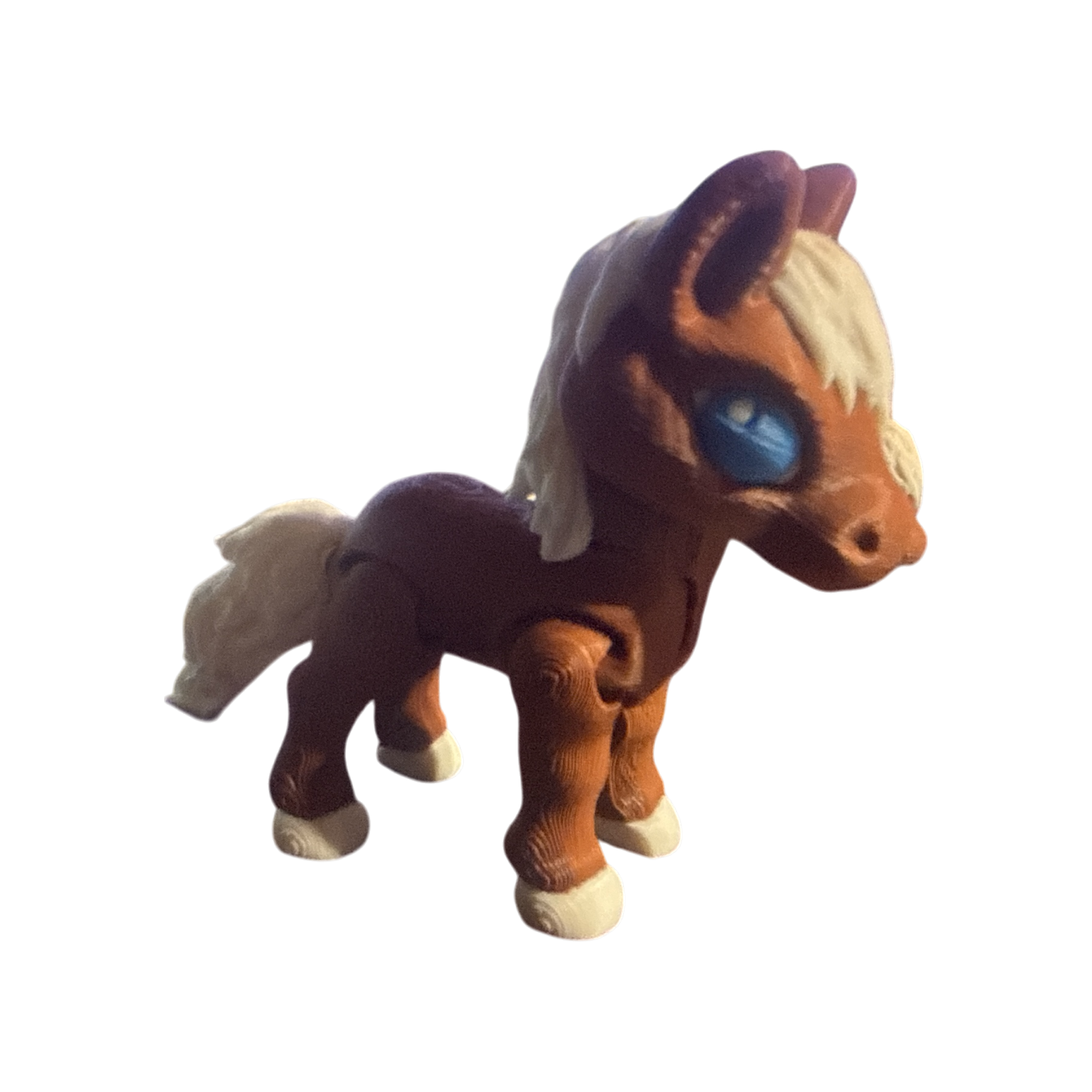 3D‑Printed Articulated Horse