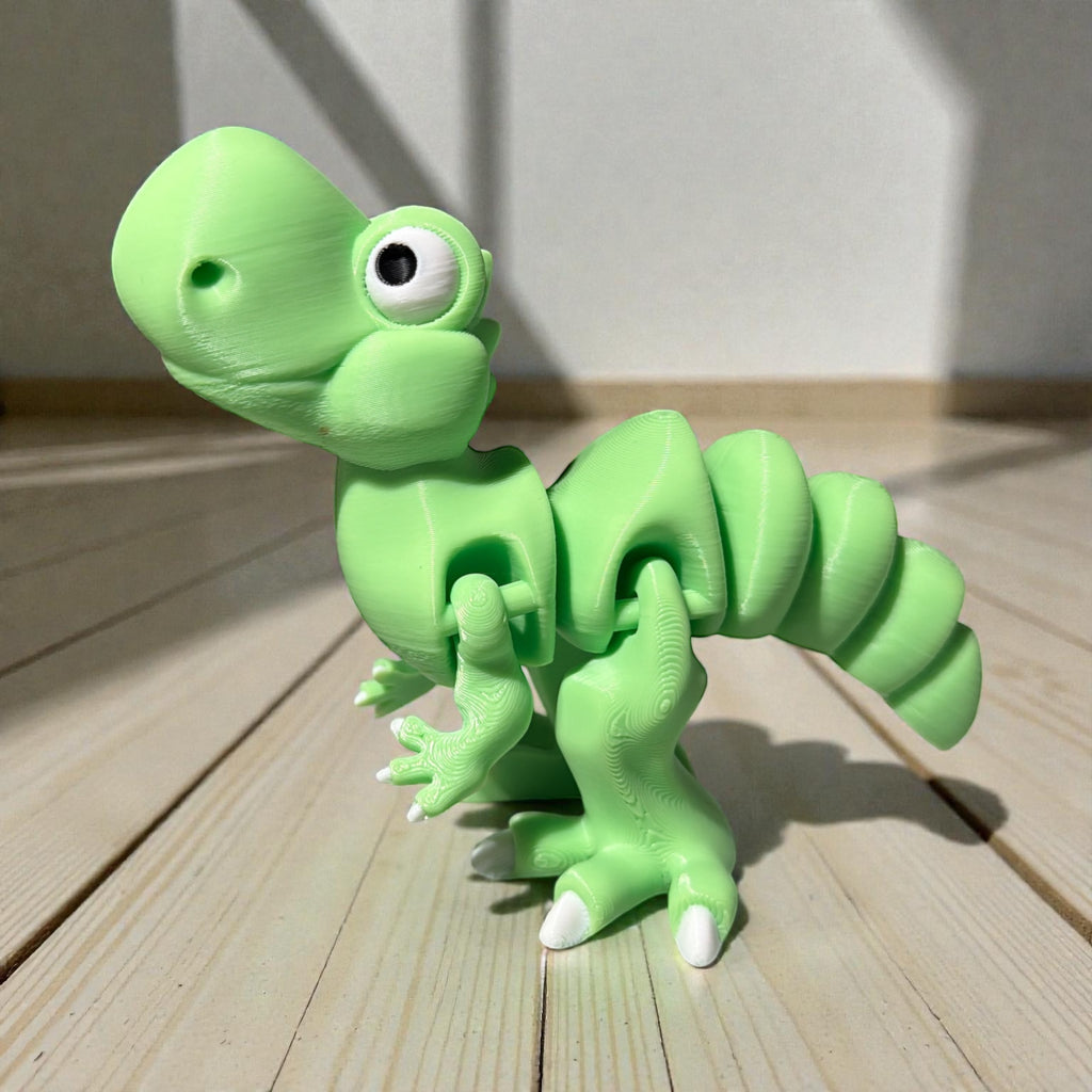 3D‑Printed Articulated T‑Rex – Fierce, Flexible & Ready to Roar
