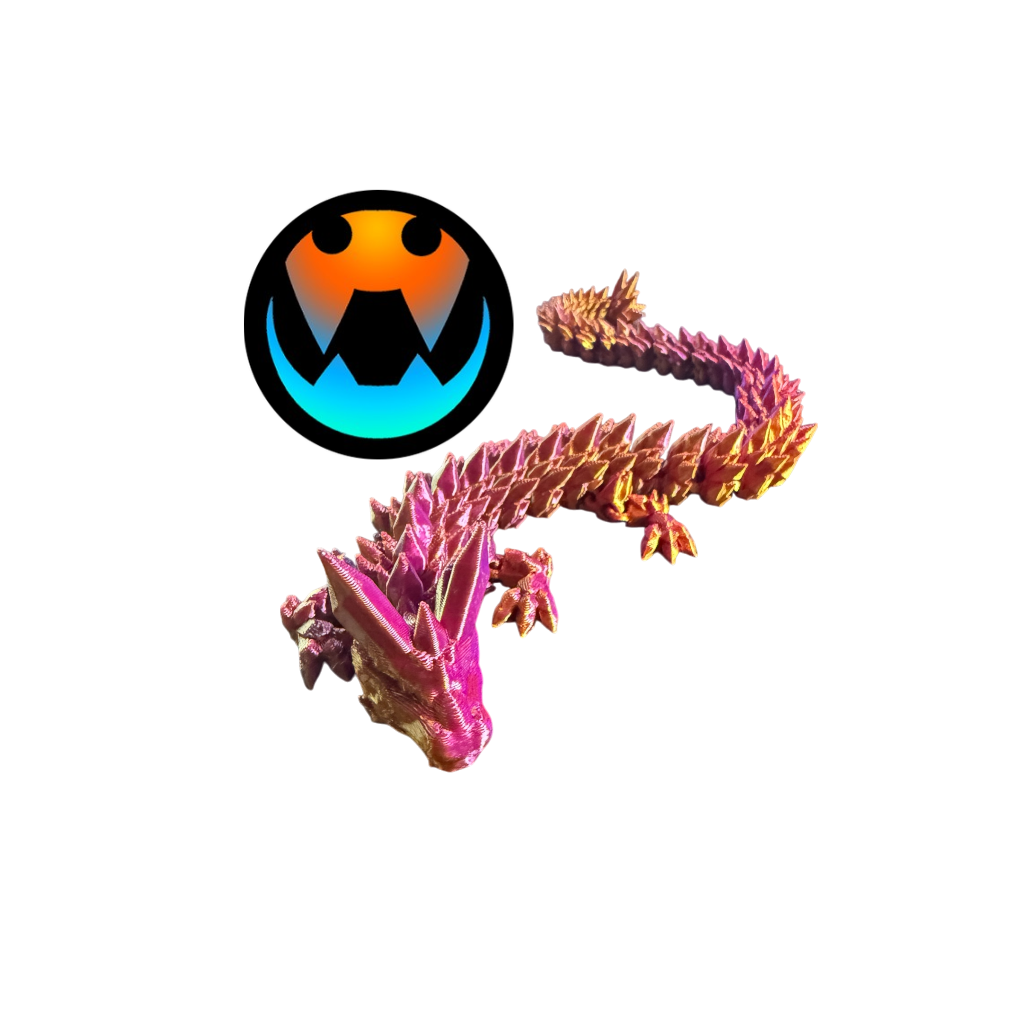 ✨ Crystal Dragon – Fully Articulated 3D Printed Collectible