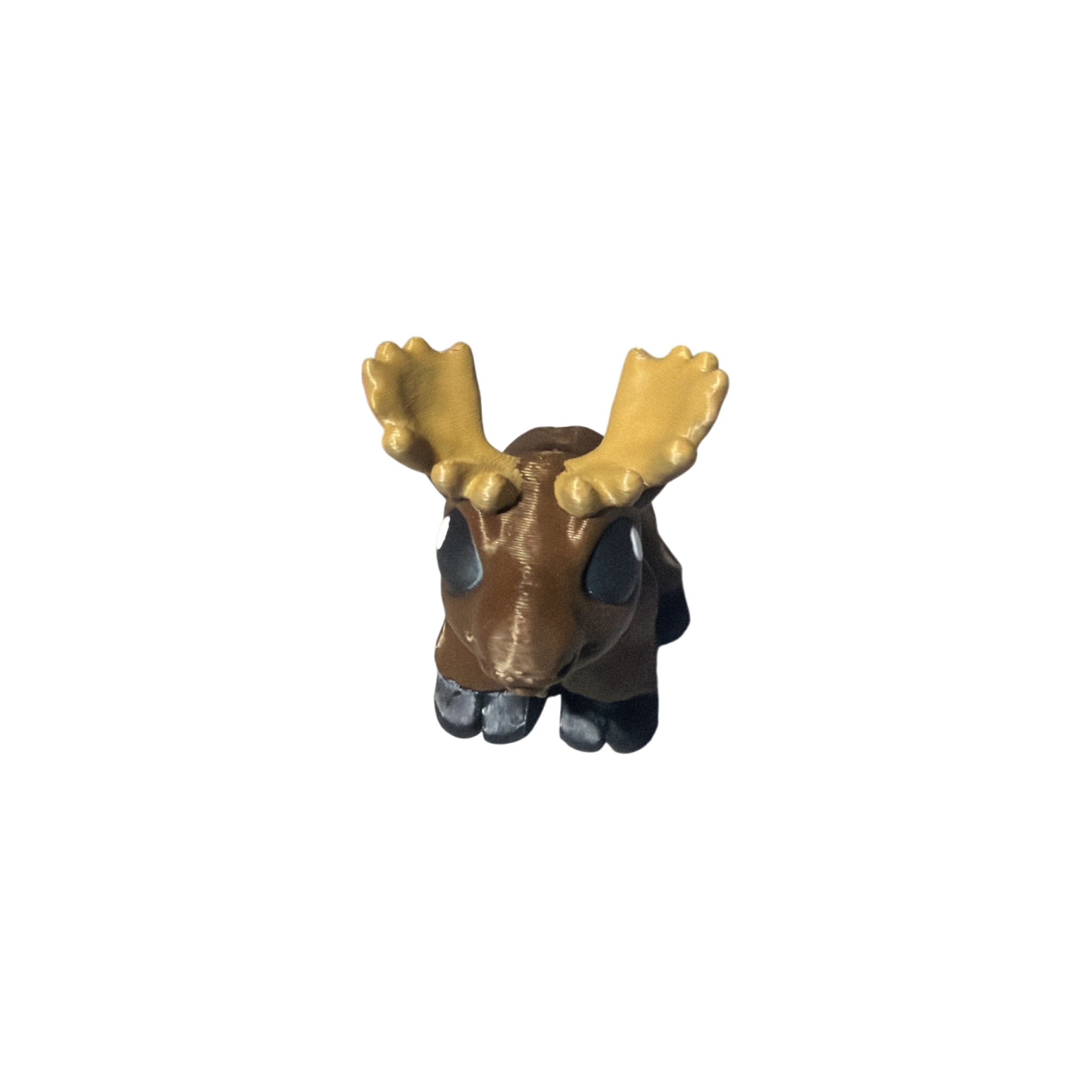 A fun and adorable 3D‑printed moose that makes everyone smile.