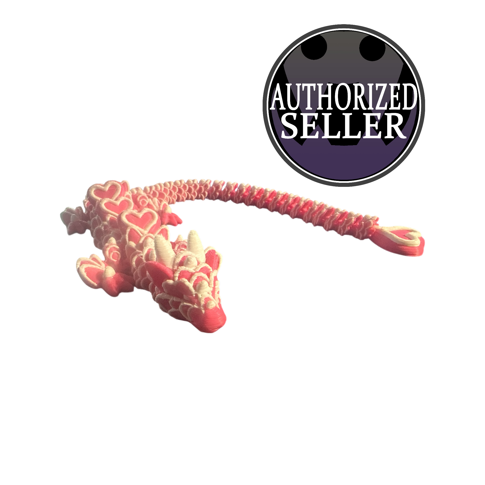 3D Printed Heart Dragon