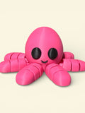 3D‑Printed Fully Articulating Octopus – Durable Flexi Desk Toy &amp; Display Model