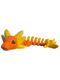 Large 3D Printed Axolotl – Extra‑Durable Flexi Design