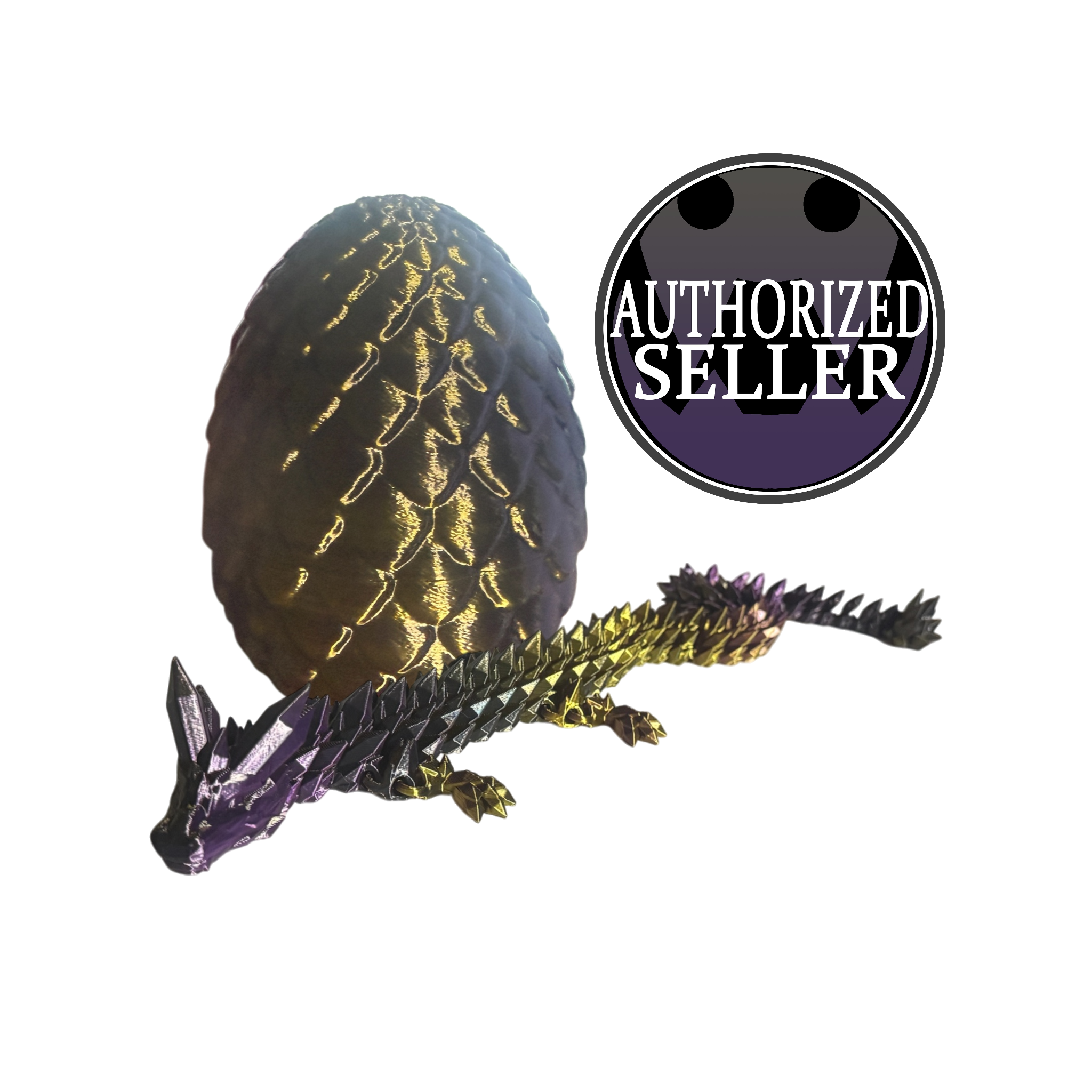 ✨ Crystal Dragon – Fully Articulated 3D Printed Collectible