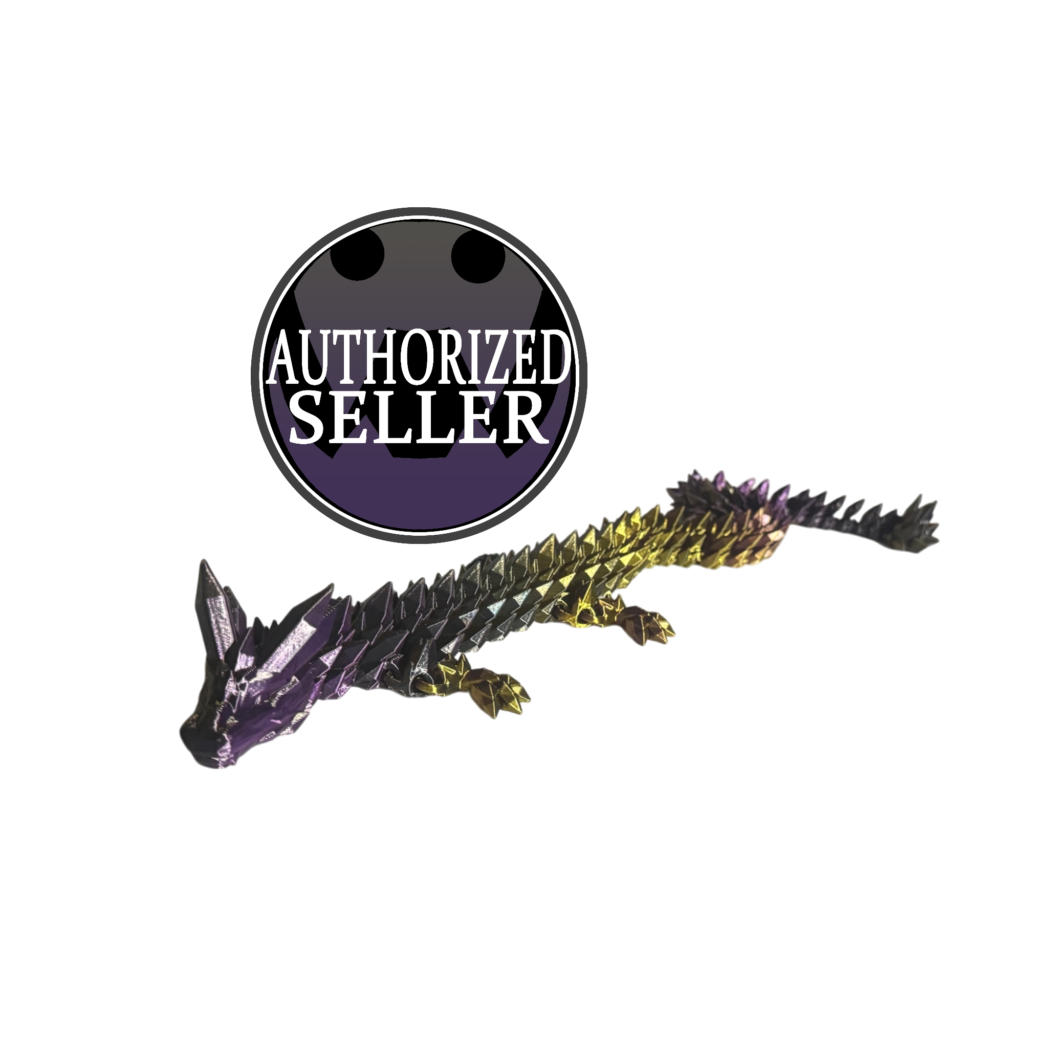 ✨ Crystal Dragon – Fully Articulated 3D Printed Collectible