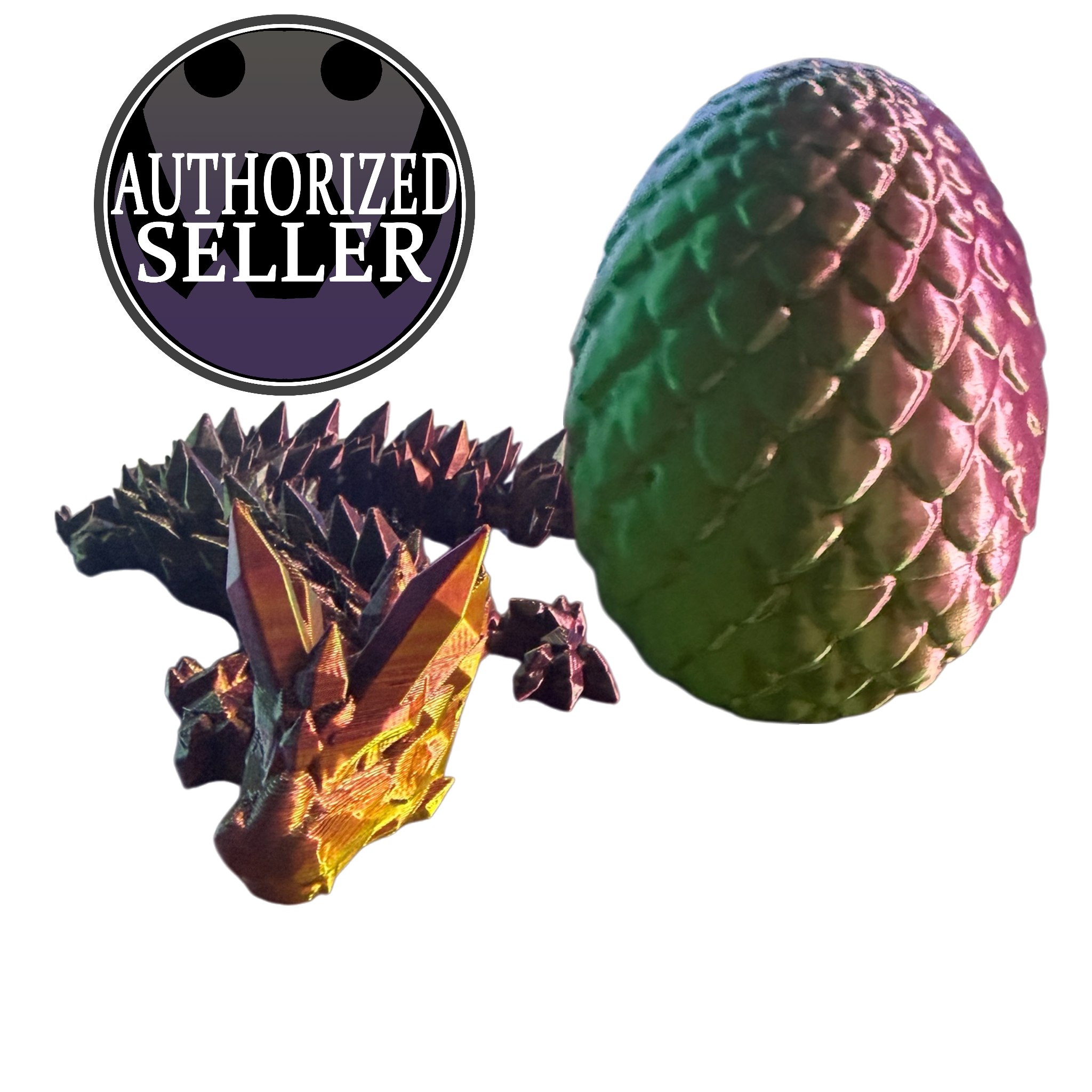 ✨ Crystal Dragon – Fully Articulated 3D Printed Collectible