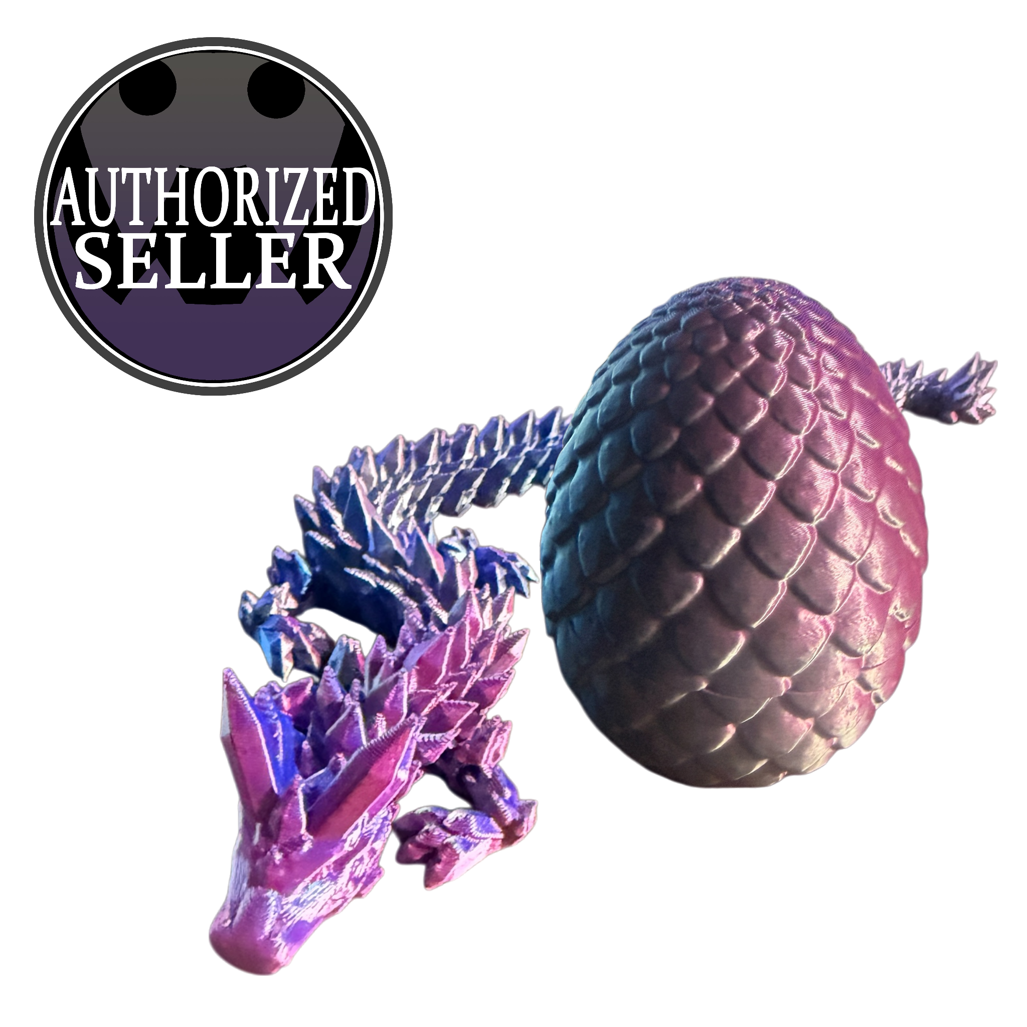 ✨ Crystal Dragon – Fully Articulated 3D Printed Collectible
