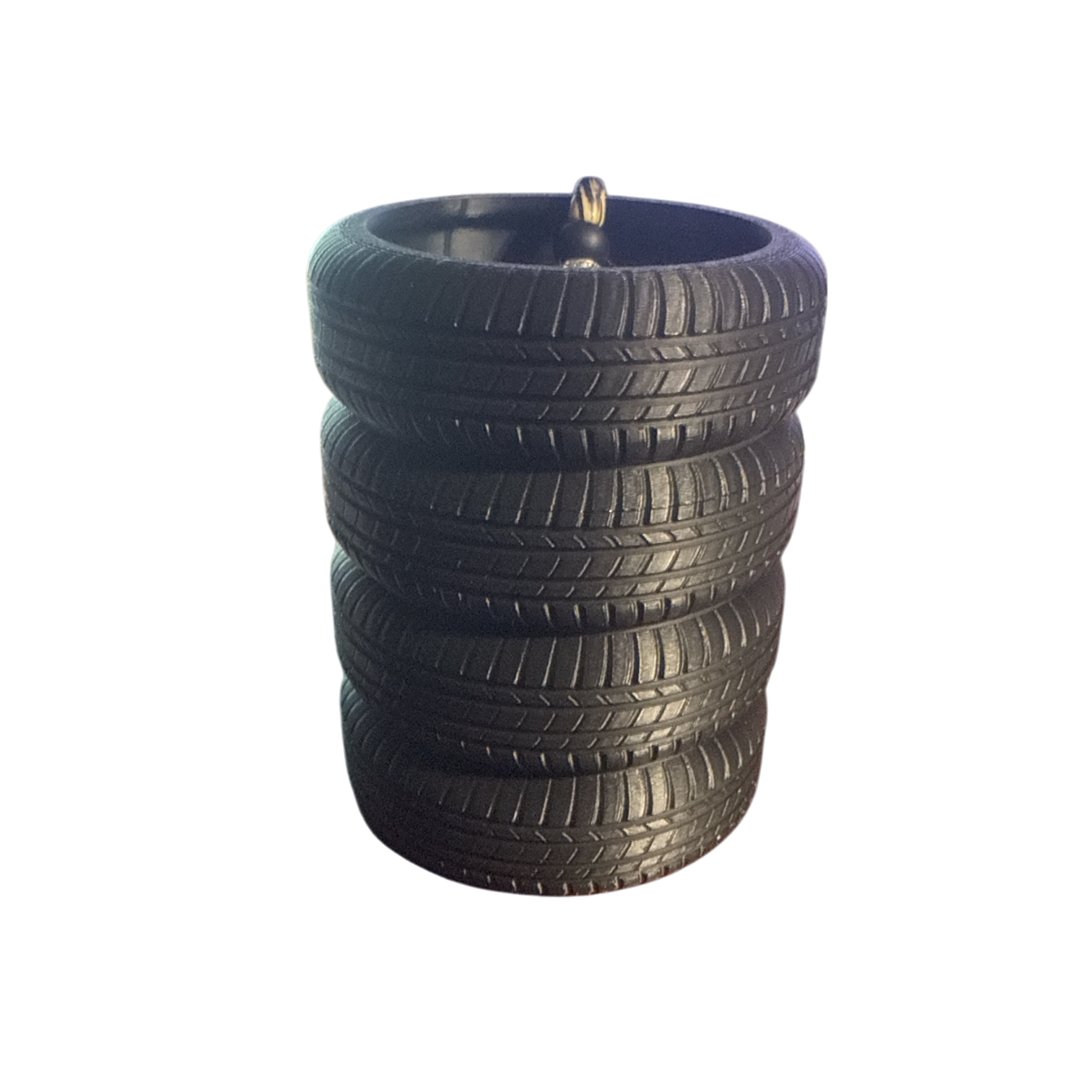 3D Printed Stacked Tire Pen Holder