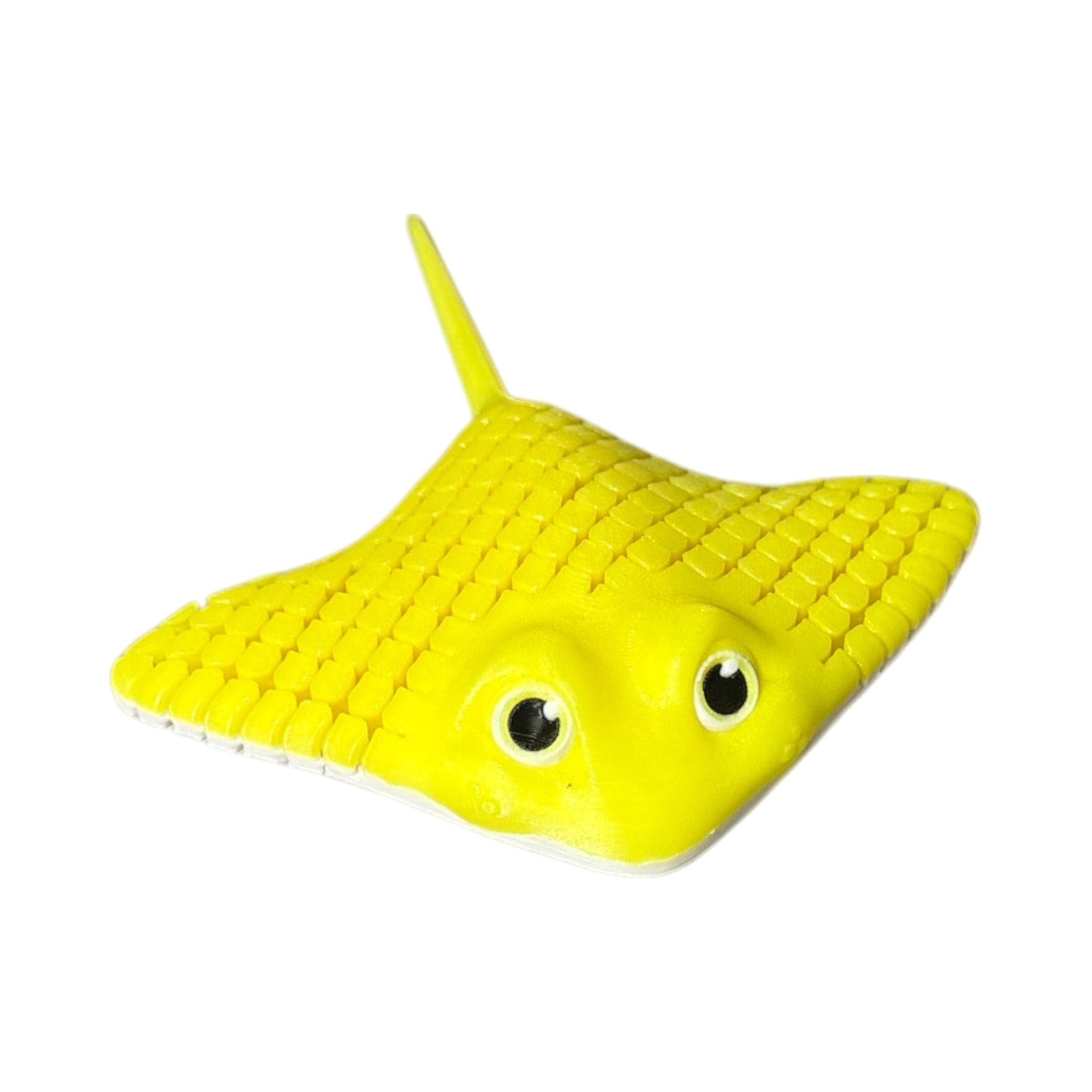 3D‑Printed Fully Articulating Stingray – Unique Flexi Desk Toy & Display Model