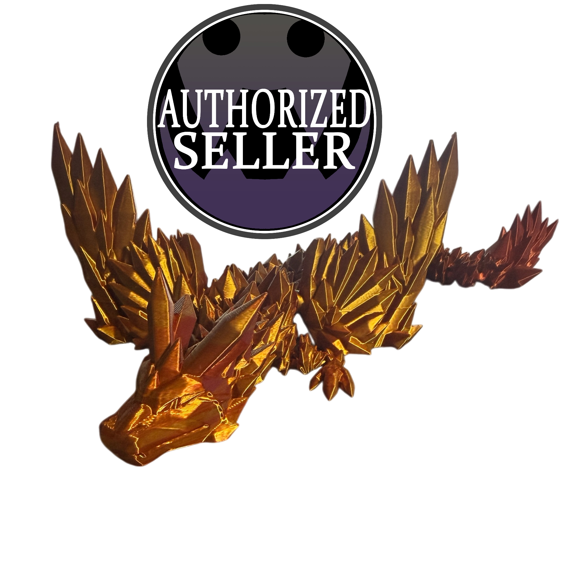 🐉 3D‑Printed Winged Dragon –