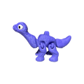 Apatosaurus Flexi Dinosaur – Durable 3D Printed