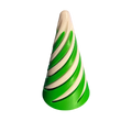 3D Printed Cone Fidget – Smooth, Satisfying, and Fun