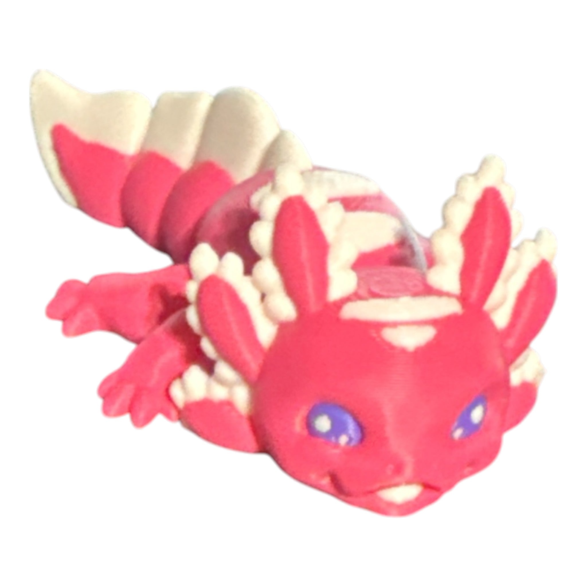 3D‑Printed Articulating Axolotl