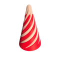 3D Printed Cone Fidget – Smooth, Satisfying, and Fun