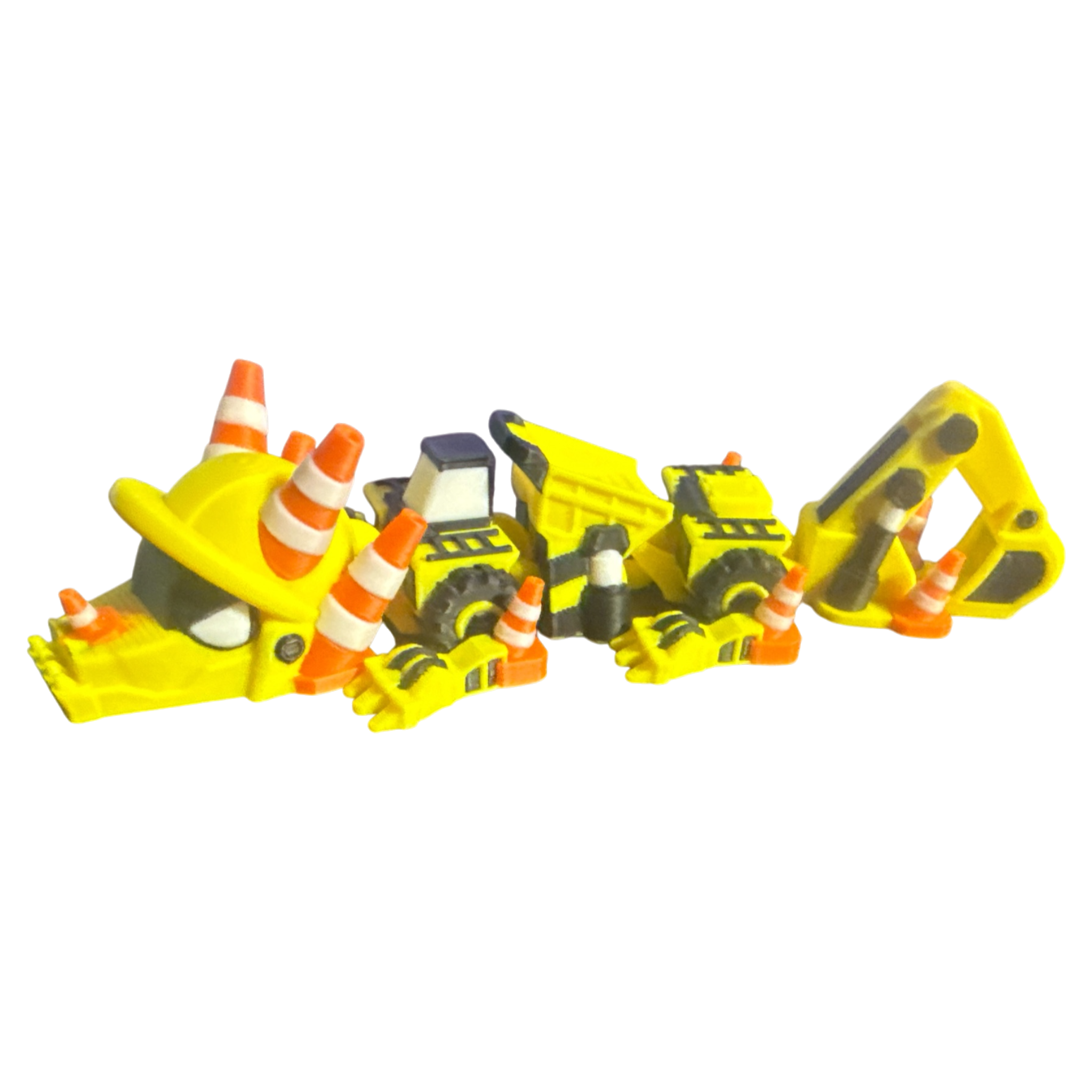 🐉 3D‑Printed Construction Dragon – Articulated, Durable &amp; Ready for the Jobsite!