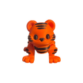 3D‑Printed Articulated Tiger – Fierce, Flexible & Full of Wild Personality