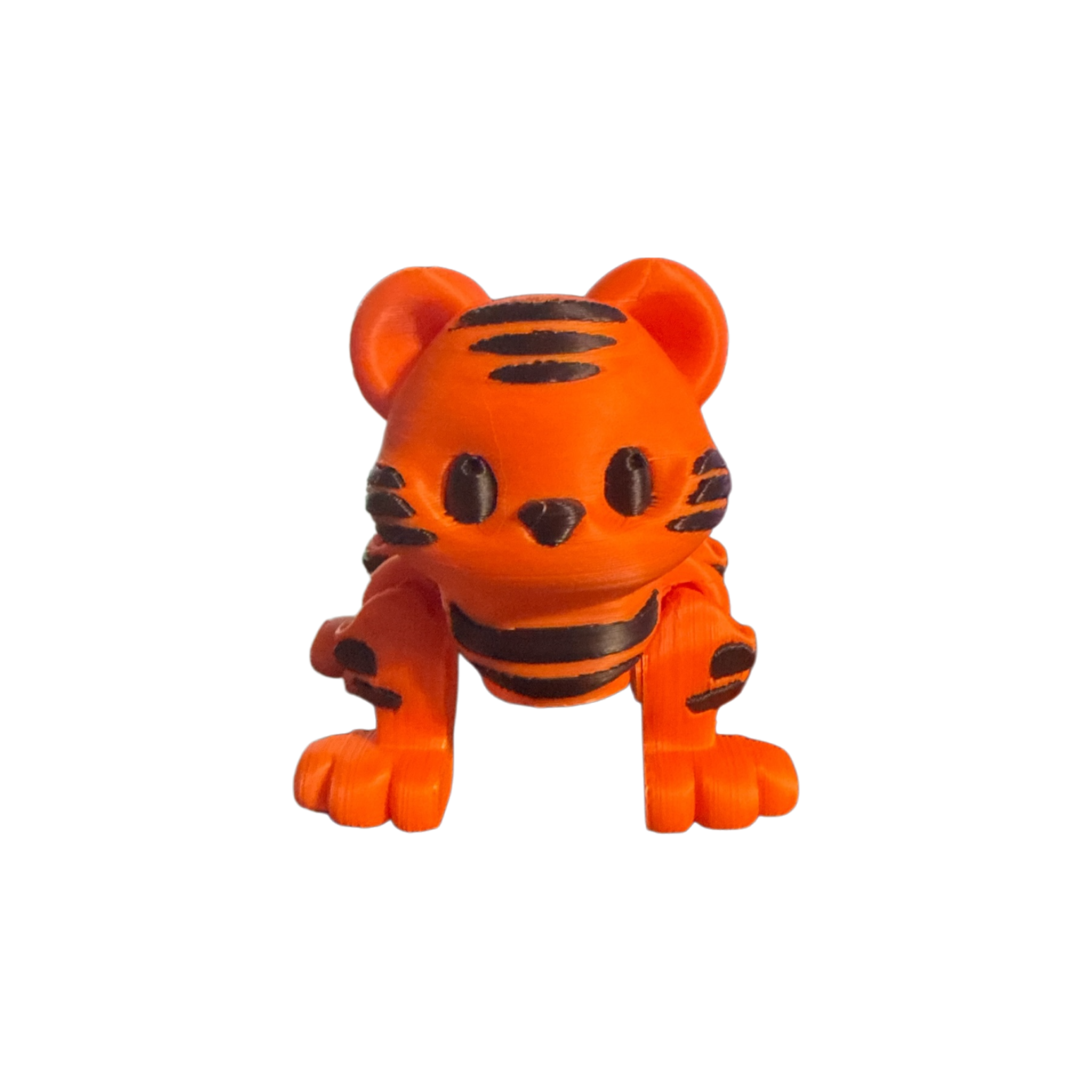 3D‑Printed Articulated Tiger – Fierce, Flexible & Full of Wild Personality