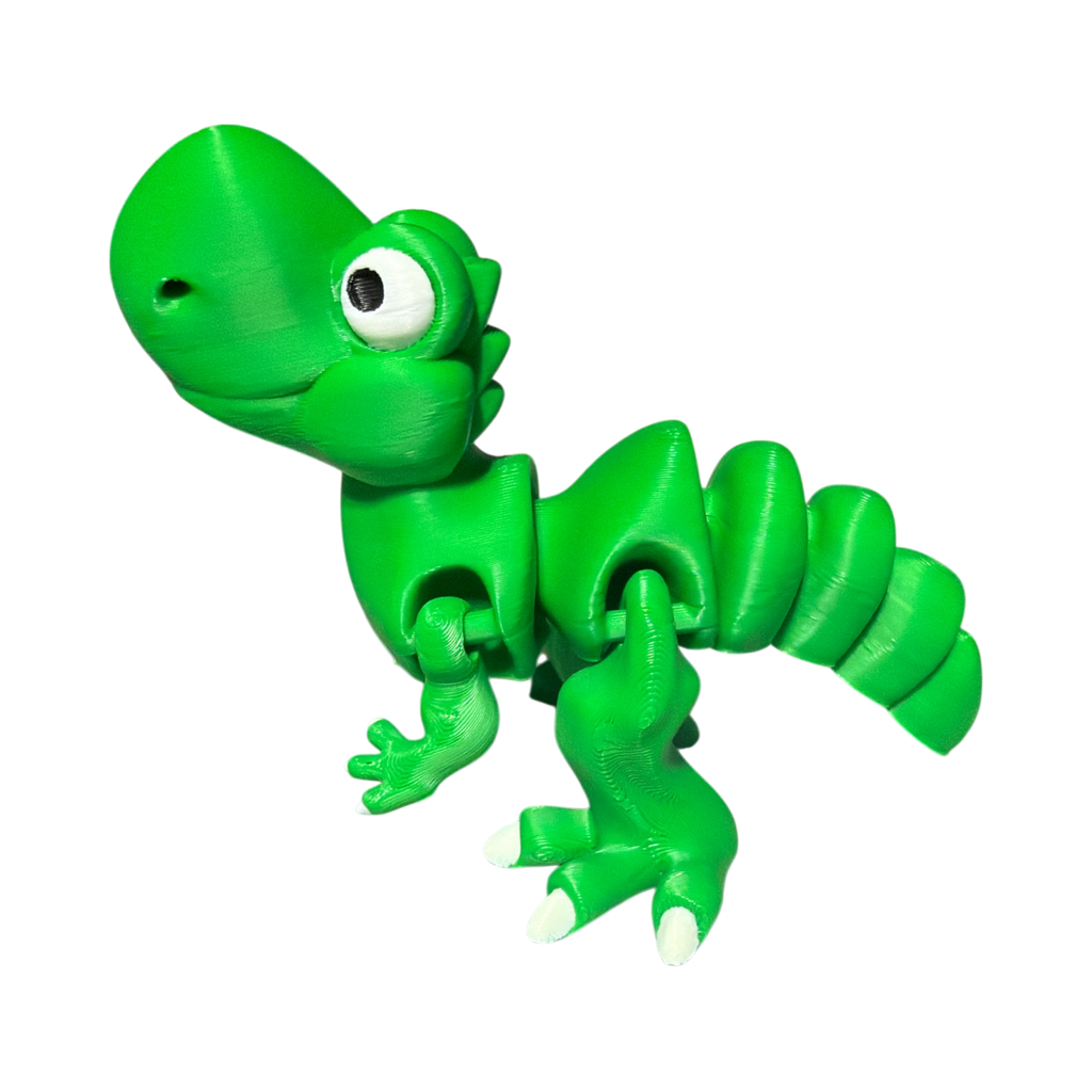 3D‑Printed Articulated T‑Rex – Fierce, Flexible & Ready to Roar