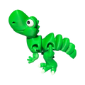 3D‑Printed Articulated T‑Rex – Fierce, Flexible & Ready to Roar