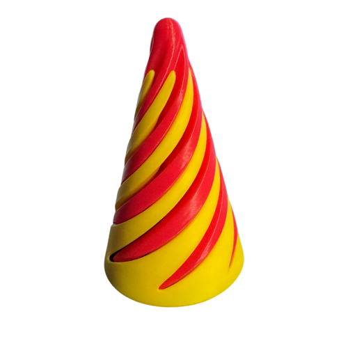 3D Printed Cone Fidget – Smooth, Satisfying, and Fun